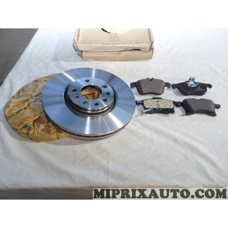 Pack Jeu 2 disques 308mm ventilé + 4 plaquettes de frein Opel Chevrolet original OEM 95516912 pour opel astra G H zafira A B mer