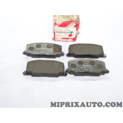 Jeu 4 plaquettes de frein Toyota Lexus original OEM 04465-YZZAG 04465YZZAG 