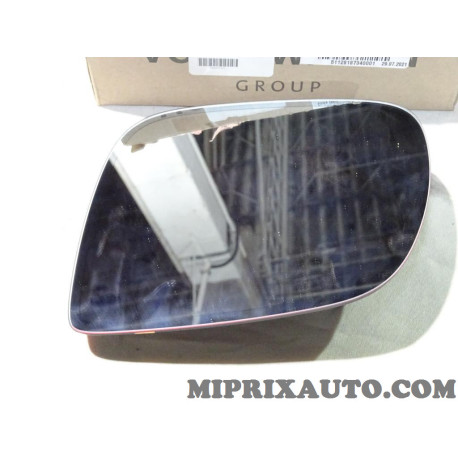 Miroir glace vitre de retroviseur Volkswagen Audi Skoda Seat original OEM&nbsp;8R0857535F 