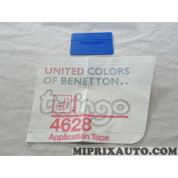 Autocollant decoration united colors of benetton twingo Renault Dacia original OEM&nbsp;7700414745 (pliure) 