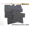 Jeu 4 tapis de sol sur mesure avant + arriere Renault Dacia original OEM&nbsp;7711426792