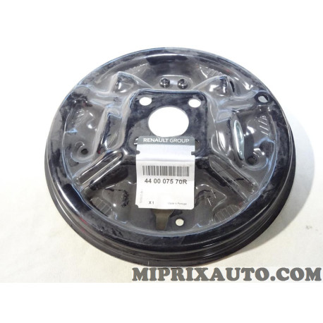 Flasque support machoires de frein Renault Dacia original OEM&nbsp;440007570R 