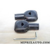 Kit fixation support appui tete Volkswagen Audi Skoda Seat original OEM&nbsp;000061747E