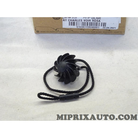 Sangle cordelette plage arriere de coffre Volkswagen Audi Skoda Seat original OEM&nbsp;5108634479B9 