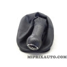 Soufflet avec pommeau levier de vitesse Volkswagen Audi Skoda Seat original OEM&nbsp;1J0711113CFEU