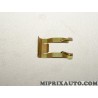 Agrafe languette maintien fixation Renault Dacia original OEM 7700107313