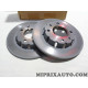 Jeu 2 disques de frein 249mm diametre Citroen Peugeot original OEM 1643574180