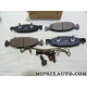 Jeu 4 plaquettes de frein Mopar Jeep Dodge Chrysler original OEM&nbsp;05018592AB