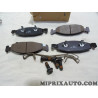 Jeu 4 plaquettes de frein Mopar Jeep Dodge Chrysler original OEM 05018592AB