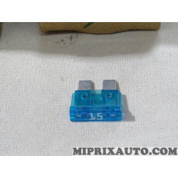 Fusible bleu standard 15A Fiat Alfa Romeo Lancia original OEM 11055090 
