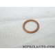 Joint bouchon de vidange Fiat Alfa Romeo Lancia original OEM 10257460