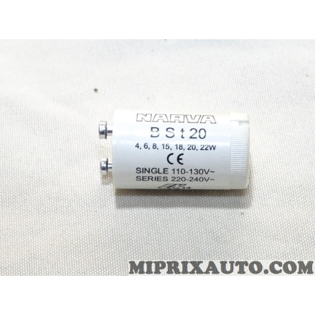 Starter pour balladeuse NARVA BST20 Wurth Fiat Alfa Romeo Lancia original OEM 09812565 