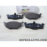 Jeu 4 plaquettes de frein Volkswagen Audi Skoda Seat original OEM 6N0698151C