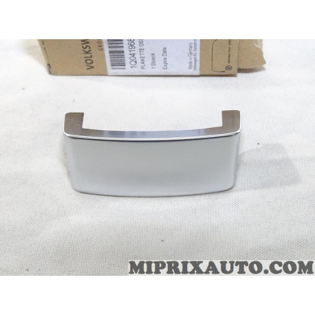 Revetement capuchon aluminium volant de direction Volkswagen Audi Skoda Seat original OEM&nbsp;1Q0419685C3Q7 