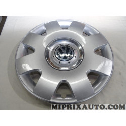 Enjoliveur de roue cache jante (rayures) Volkswagen Audi Skoda Seat original OEM&nbsp;1C0601147JMFX* 
