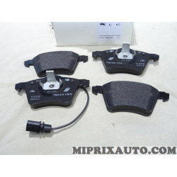 Jeu 4 plaquettes de frein Volkswagen Audi Skoda Seat original OEM&nbsp;7M3698151B 