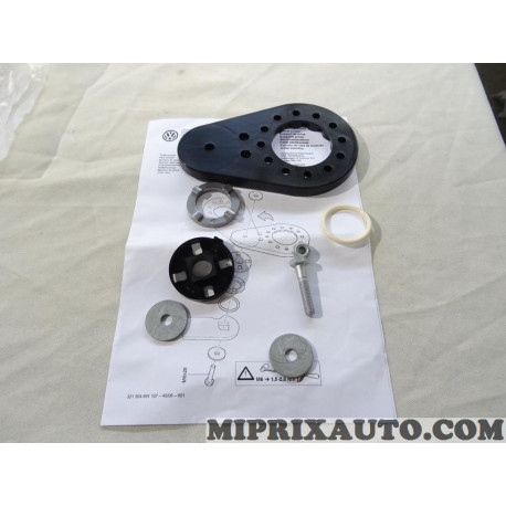Plaque support fixation prise attelage Volkswagen Audi Skoda Seat original OEM&nbsp;3B0092736W 