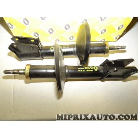 Paire amortisseurs de suspension avant Renault Dacia original OEM 7700816045 7700628680
