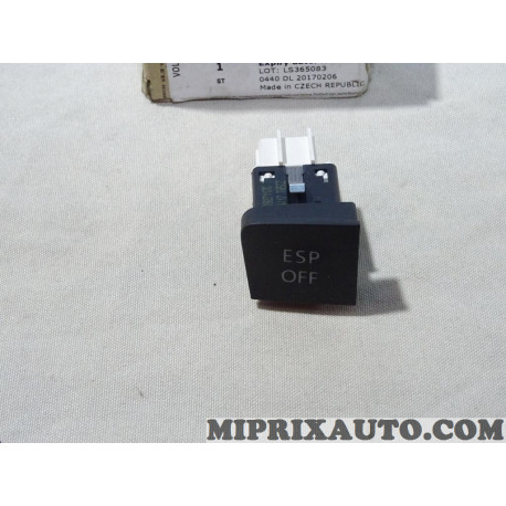 Bouton commande ESP Volkswagen Audi Skoda Seat original OEM&nbsp;3C0927117CREH 