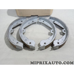 Jeu 4 machoires de frein arriere Volkswagen Audi Skoda Seat original OEM&nbsp;7L0698525 