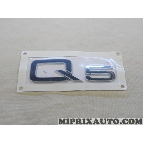 Logo motif embleme ecusson badge monogramme Q5 Volkswagen Audi Skoda Seat original OEM&nbsp;8R08537412ZZ 