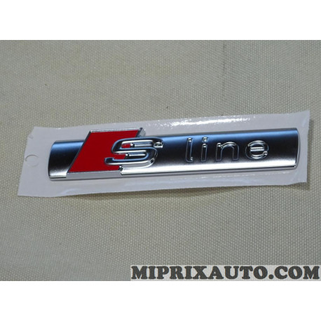 Logo motif embleme ecusson badge monogramme S line Volkswagen Audi Skoda Seat original OEM&nbsp;8N0853601A 