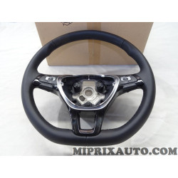 Volant de direction avec commande au volant cuir noir Volkswagen Audi Skoda Seat original OEM&nbsp;5TA419091ANE74 pour volkswagen T-r
