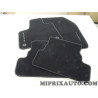 Jeu 4 tapis de sol sur mesure avant + arriere Opel Chevrolet original OEM&nbsp;1649827780 pour opel grandland X