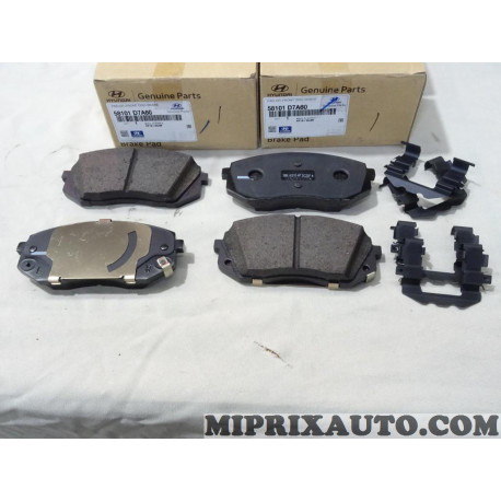 Jeu 4 plaquettes de frein Hyundai Kia original OEM&nbsp;58101D7A60 58101-D7A60 