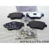 Jeu 4 plaquettes de frein Opel Chevrolet original OEM&nbsp;93169254