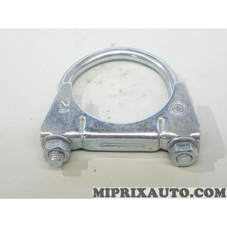 Collier fixation tuyau silencieux echappement 54mm Renault Dacia original OEM 7701405685 