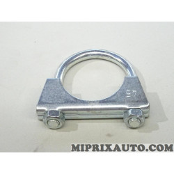 Collier fixation tuyau silencieux echappement 45mm Renault Dacia original OEM 7701405682 
