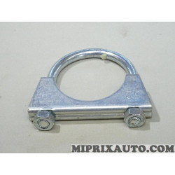 Collier fixation tuyau silencieux echappement 52mm Renault Dacia original OEM 7701405684 