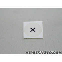 Pastille adhesive Renault Dacia original OEM 7705042056 