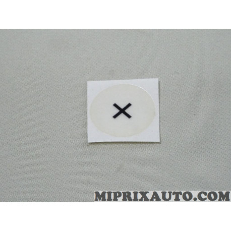 Pastille adhesive Renault Dacia original OEM 7705042056 