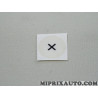 Pastille adhesive Renault Dacia original OEM 7705042056