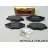 Jeu 4 plaquettes de frein Motrio Citroen Peugeot original OEM 8671014266 pour peugeot 206