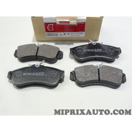 Jeu 4 plaquettes de frein Motrio Nissan Infiniti original OEM 8671016536 pour nissan almera 2 II primera P10 P11 