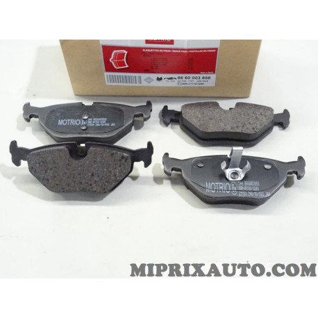 Jeu 4 plaquettes de frein Motrio BMW Mini original OEM 8660004605 