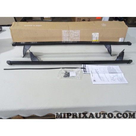 Jeu 2 barres de toit Renault Dacia original OEM 8201356705 pour dacia logan MCV 