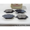 Jeu 4 plaquettes de frein Motrio Citroen Peugeot original OEM 8660004547