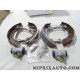 Kit frein arriere prémonté 203x38mm montage bendix Renault Dacia original OEM 7701207640 pour renault kangoo 1 2 I II nissan kub
