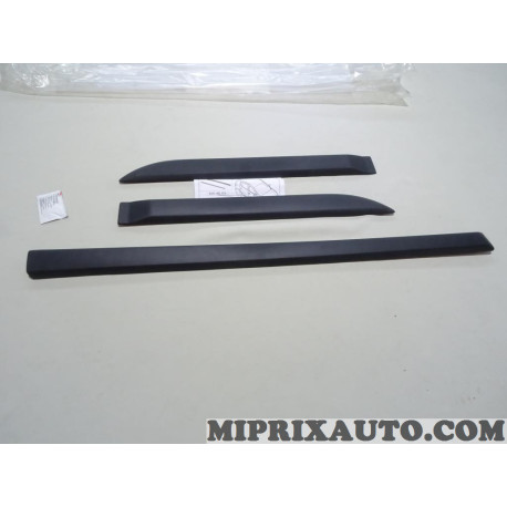 Jeu 3 baguettes moulure de porte Renault Dacia original OEM 8201401416 