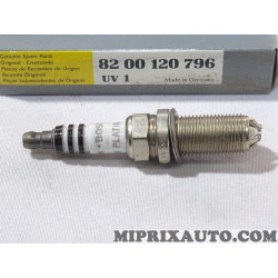 Lot 4 bougies allumage Renault Dacia original OEM 8200120796 