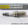 Lot 4 bougies allumage Renault Dacia original OEM 8200120796