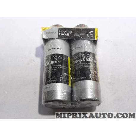 Kit nettoyant circuit liquide de refroidissement Renault Dacia original OEM 7711218222 