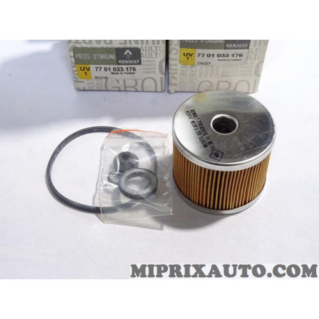Filtre à carburant avec joints Renault Dacia original OEM 7701033176 