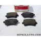Jeu 4 plaquettes de frein Motrio Volkswagen Audi Seat Skoda original OEM 8671016750 pour audi A3 A4 A6 TT skoda octavia seat alt