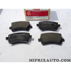 Jeu 4 plaquettes de frein Motrio Volkswagen Audi Seat Skoda original OEM 8671016750 pour audi A3 A4 A6 TT skoda octavia seat alt