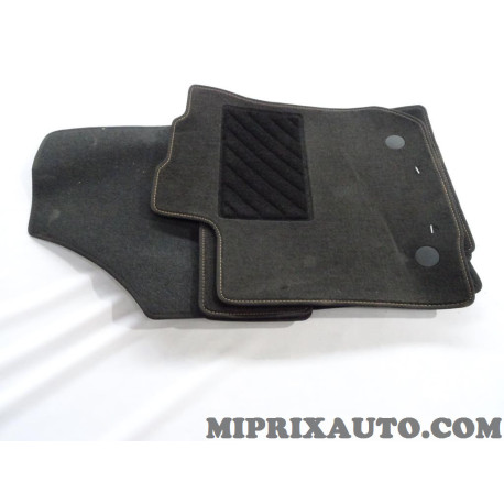 Jeu 4 tapis de sol sur mesure avant + arriere Renault Dacia original OEM 8201688440 